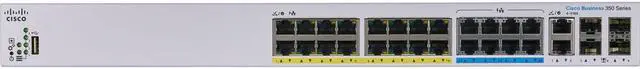 Alt view image 2 of 2 - Cisco Business CBS350-24NGP-4X Ethernet Switch CBS350-24NGP-4X-NA