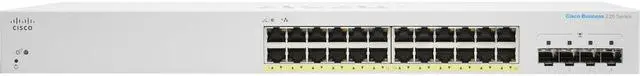 Alt view image 2 of 3 - Cisco Business CBS220-24P-4X Ethernet Switch, 24 Ports - Manageable - 2 Layer Supported