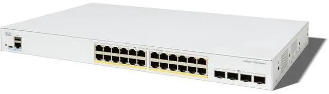 Alt view image 3 of 4 - Cisco C1300X-24P-4X Ethernet Switch, 24-port managed Layer 3 switch | C1300X-24P-4X