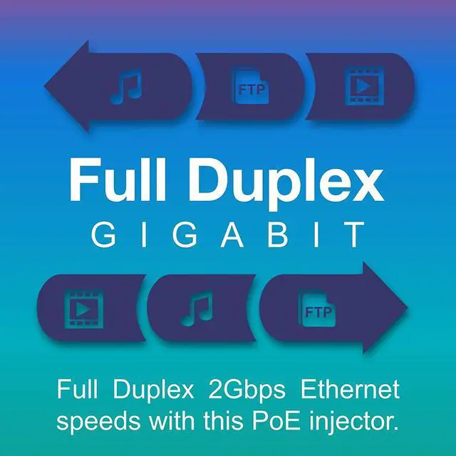 Alt view image 7 of 8 - TRENDnet Gigabit Power Over Ethernet Injector, Full Duplex Gigabit Speeds, 1 x Gigabit Ethernet Port, 1 x PoE Gigabit Ethernet Port, Network Devices Up To 100M (328 ft), 15.4W, Black, TPE-113GI