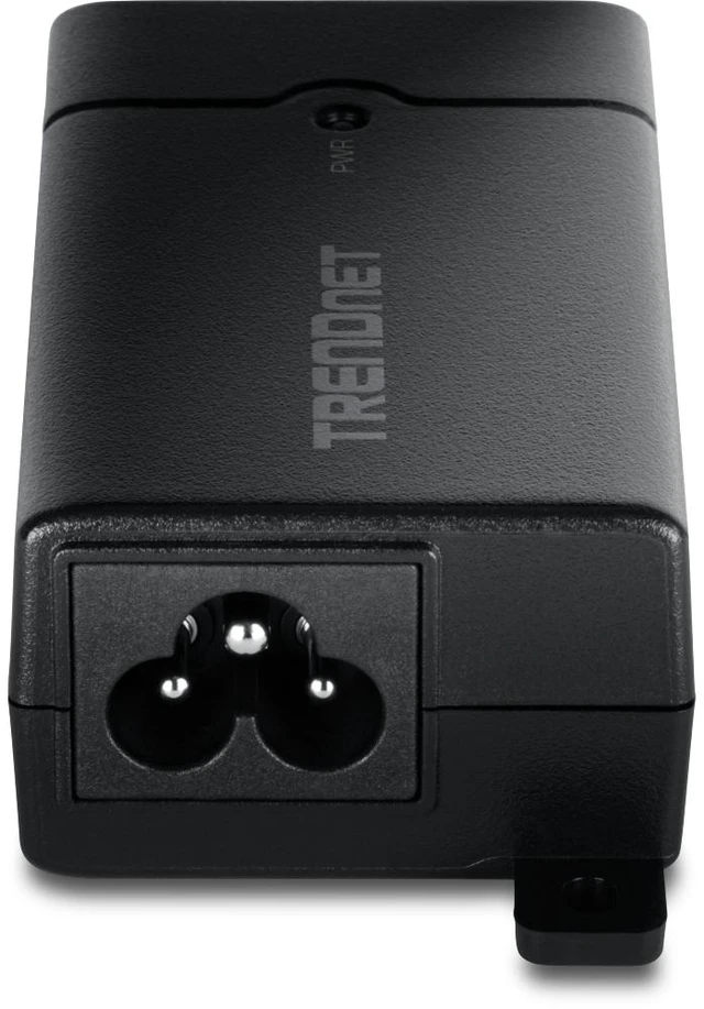 Alt view image 4 of 5 - TRENDnet Gigabit Power Over Ethernet Injector, Full Duplex Gigabit Speeds, 1 x Gigabit Ethernet Port, 1 x PoE Gigabit Ethernet Port, Network Devices Up To 100M (328 ft), 15.4W, Black, TPE-113GI