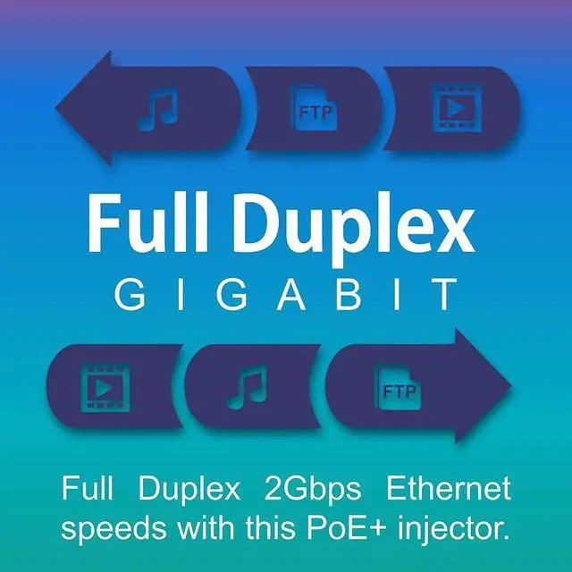 Alt view image 6 of 10 - TRENDnet Gigabit Power Over Ethernet Plus Injector, Converts Non-Poe Gigabit To Poe+ Or PoE Gigabit, Supplies PoE (15.4W) Or PoE+ (30W) Power Network Distances Up To 100M (328 ft.), Black, TPE-115GI