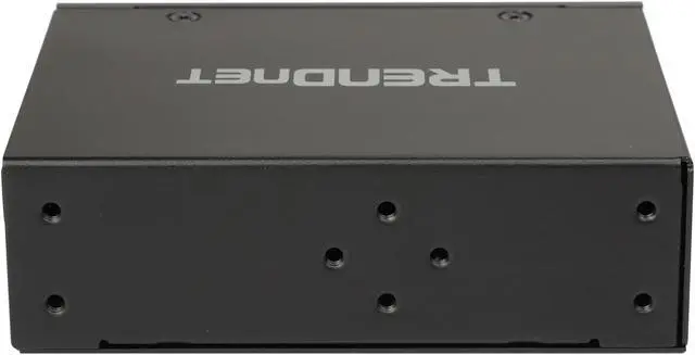 Alt view image 4 of 6 - TRENDnet Hardened Industrial 60W Gigabit PoE+ Injector, DIN-Rail Mount, IP30 Rated Housing, Includes DIN-rail & Wall Mounts, TI-IG60
