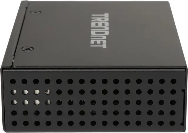 Alt view image 5 of 6 - TRENDnet Hardened Industrial 60W Gigabit PoE+ Injector, DIN-Rail Mount, IP30 Rated Housing, Includes DIN-rail & Wall Mounts, TI-IG60
