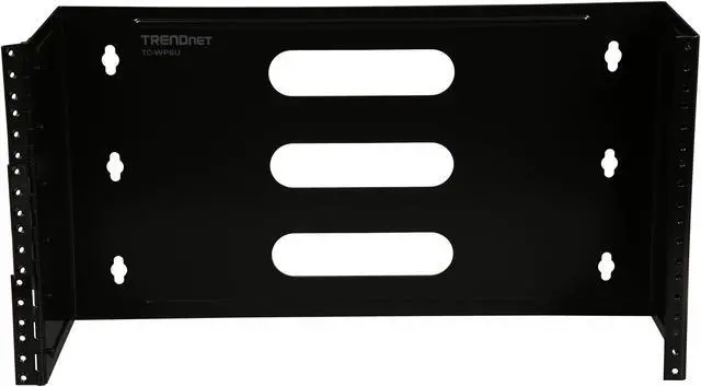 Alt view image 4 of 6 - TRENDnet TC-WP6U (v1.0R) 6U 19-inch Hinged Wall Mount Bracket