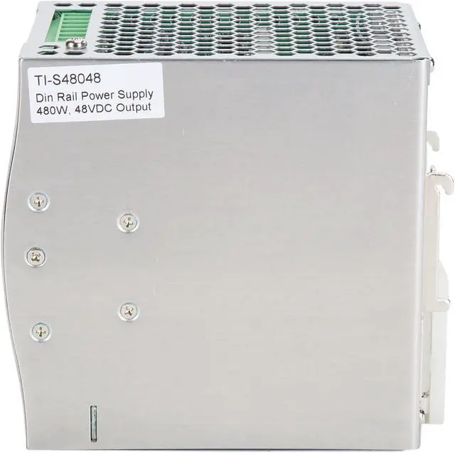 Alt view image 5 of 8 - TRENDnet TI-S48048 (v1.0R) 480W, 48V DC, 10A AC to DC DIN-Rail Power Supply with PFC Function
