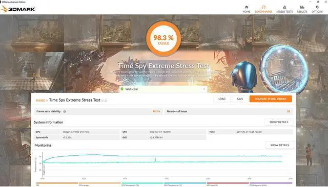 Alt view image 4 of 7 - 3DMark (Test + Benchmark GPU and CPU Performance)