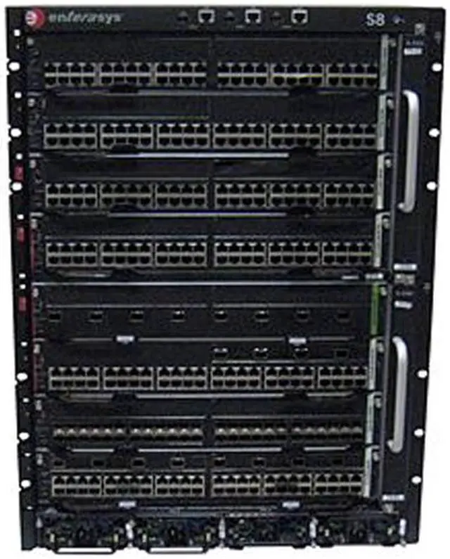 Main image of Enterasys S-Series S8 Chassis and fan trays –