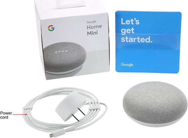 Alt view image 7 of 9 - Google Home Mini - Chalk