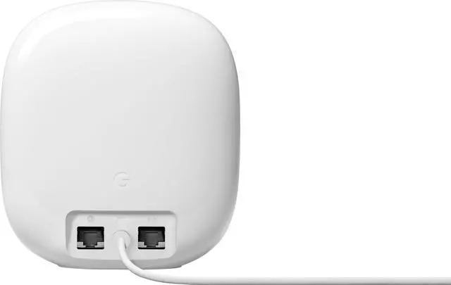 Alt view image 2 of 5 - Google Nest Wifi Pro 6e AX5400 Mesh Router - Snow GA03030-CA