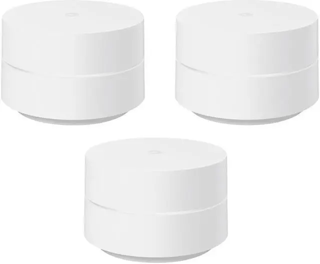 Refurbished: Google PCW-GA02434-US-R Mesh Router (AC1200) - 3 pack ...