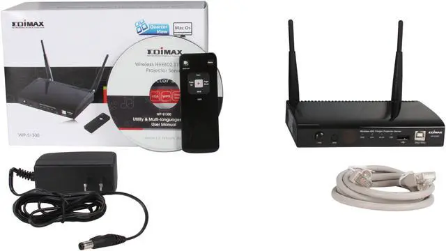 Alt view image 6 of 6 - Edimax WP-S1300 Wireless IEEE 802.11b/g/n Projector Server