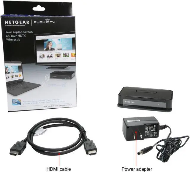 Alt view image 5 of 5 - NETGEAR PTV1000 Push2TV - TV Adapter for Intel Wireless Display – compatible ONLY with WiDi enabled laptops