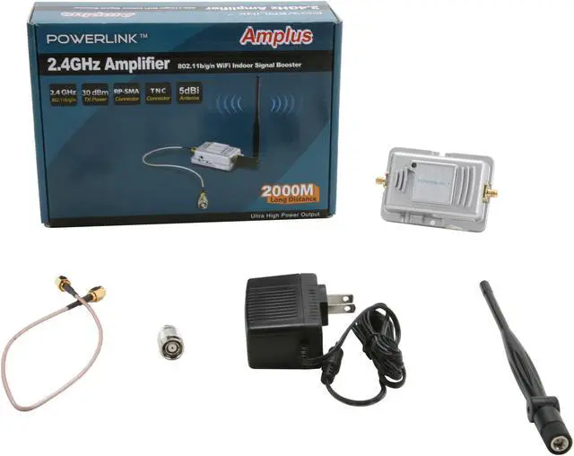 Alt view image 5 of 5 - POWERLINK PL-2301A Amplus Wireless Range Extender