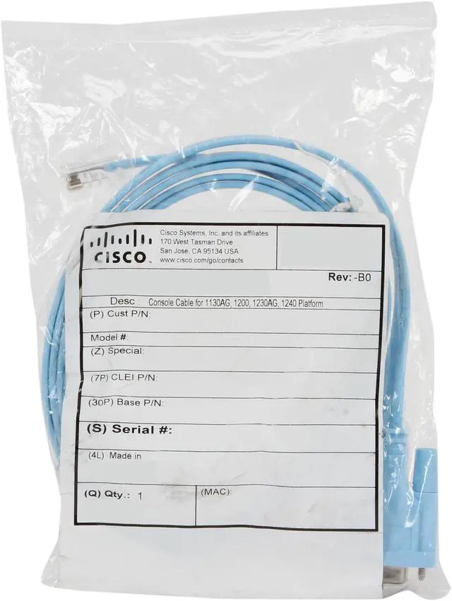 Alt view image 3 of 3 - Cisco Aironet 1200 Platform Console Cable (AIR-CONCAB1200=)
