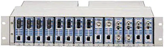 Main image of Omnitron 4395 FlexPoint 14-Module AC Power-Redundant Powered Chassis