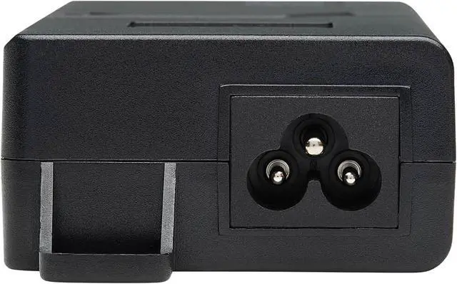 Alt view image 5 of 6 - Tripp Lite NPOE-30W-1G-INT Gigabit PoE+ Midspan Active Injector - IEEE 802.3at/802.3af, 30W, 1 Port, International Plug Adapter