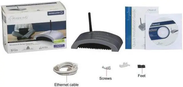 Alt view image 4 of 4 - HAWKING HWREG1 Wireless-G Range Extender