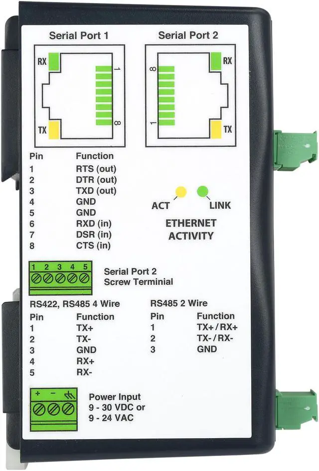 Alt view image 4 of 6 - Lantronix XSDR22000-01 Lantronix XPress-DR+ Device Server