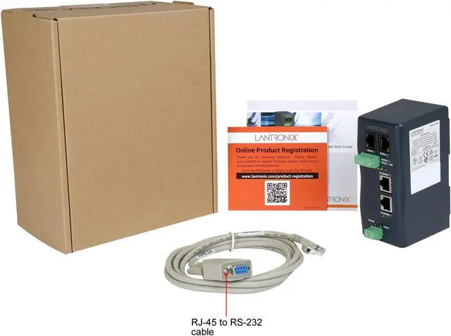 Alt view image 7 of 6 - Lantronix XSDR22000-01 Lantronix XPress-DR+ Device Server