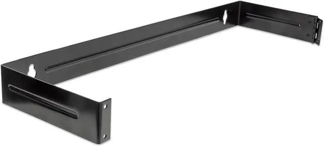 Alt view image 2 of 3 - Intellinet 19" Hinged Wall Bracket, 1U, Black
