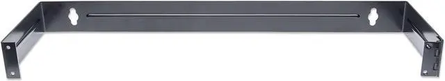 Alt view image 3 of 3 - Intellinet 19" Hinged Wall Bracket, 1U, Black