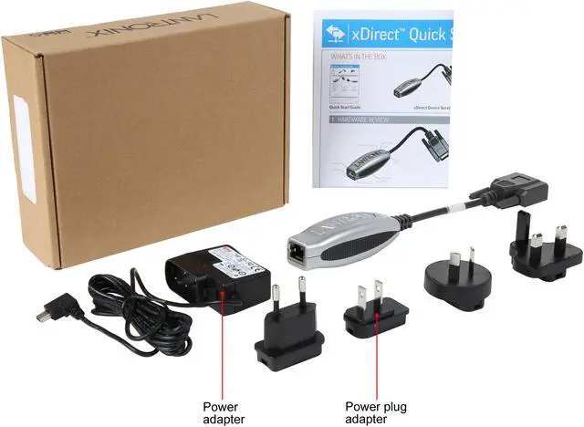 Alt view image 5 of 4 - Lantronix XDT2321002-01-S xDirect232 Single Port RS232 10/100 Device Server