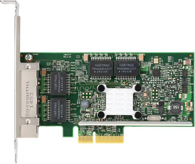 Alt view image 3 of 5 - Broadcom NetXtreme BCM5719-4P Quad-Port Ethernet Server Adapter PCI Exrpess 2.1 x 4