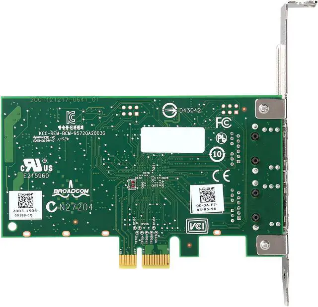 Alt view image 5 of 5 - Broadcom NetXtreme BCM5720-2P Dual-Port Ethernet Server Adapter PCI Exrpess 2.1 x 1