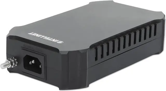 Alt view image 4 of 9 - Intellinet Gigabit PoE++ Injector, One 95 W Port, IEEE 802.3bt (4PPoE) Compliant, Plastic Housing, Wall-mount Option