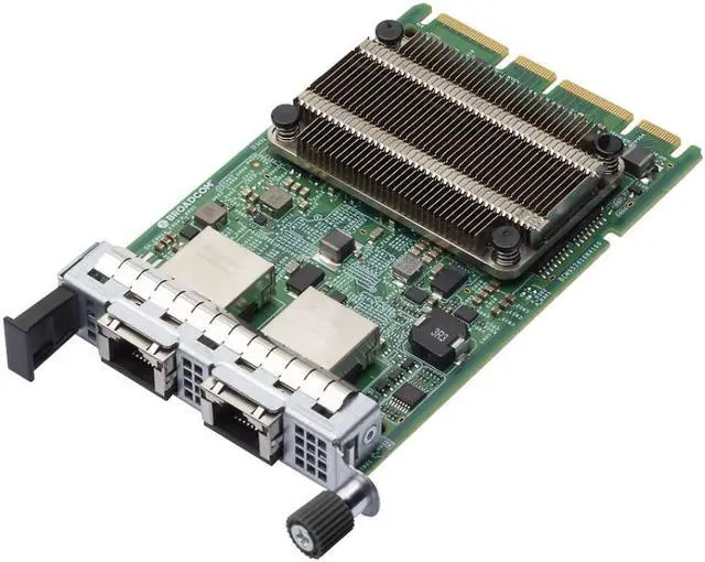 Alt view image 2 of 2 - Broadcom BCM957416N4160C Dual-Port 10GBASE-T Ethernet PCI Express 3.0 x8 OCP 3.0 Small Form Factor Card 10Gbps PCI-Express 3.0 x8