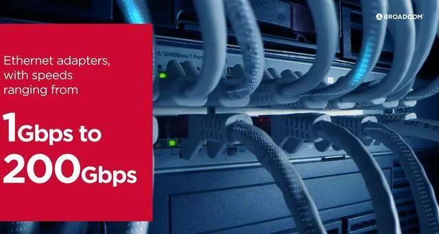 Alt view image 7 of 7 - Broadcom High-Performance, Feature-Rich NetXtreme E-Series Quad-Port 25G PCIe Ethernet NIC