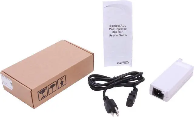 Alt view image 4 of 4 - SonicWall 01-SSC-5546 PoE Injector 802.3af Gigabit N