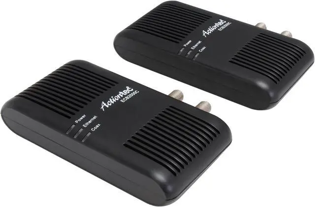 Main image of Actiontec MoCA Ethernet to Coax Network Adapter Kit for Homes with Cable TV Service (ECB2500CK01)