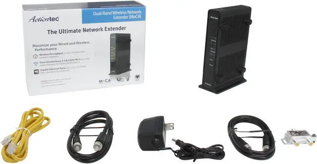 Alt view image 7 of 6 - Actiontec WCB3000N01 Wireless Coax Network Adapter