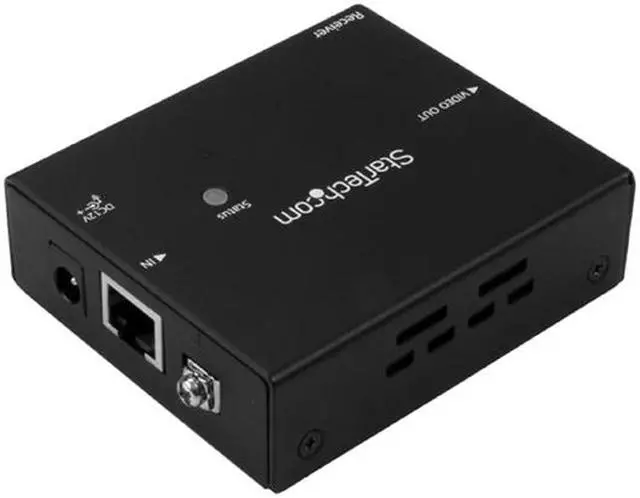 Alt view image 4 of 4 - StarTech STDHVHDBT Multi-Input HDBaseT Extender with Built-in Switch - DisplayPort VGA and HDMI Over CAT5 or CAT6 - Up to 4K - up to 230 ft.