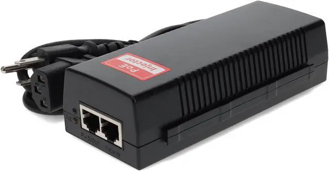 Main image of AddOn 60W POE Power Injector (IEEE802.3af/IEEE802.3at 57v 60W max,10/100Base-T and 10/100/1000Base-T)