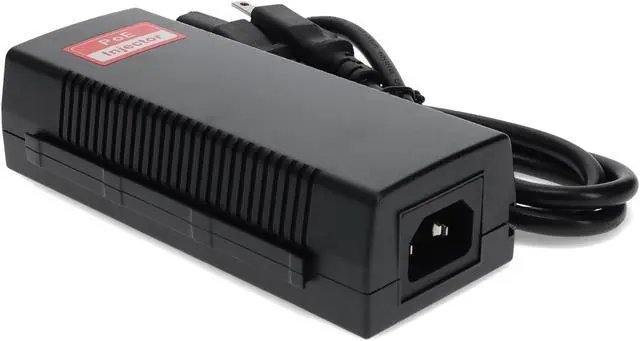 Alt view image 3 of 7 - AddOn 60W POE Power Injector (IEEE802.3af/IEEE802.3at 57v 60W max,10/100Base-T and 10/100/1000Base-T)