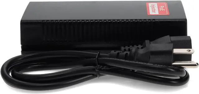 Alt view image 5 of 7 - AddOn 60W POE Power Injector (IEEE802.3af/IEEE802.3at 57v 60W max,10/100Base-T and 10/100/1000Base-T)