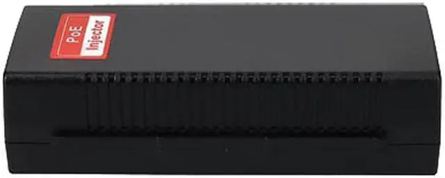 Alt view image 3 of 3 - AddOn 30W 10/100M POE Injector with plastic shell (Non-Standard,10/100M,30W,4/5(+),7/8(-))