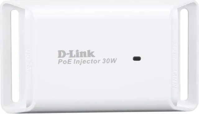 Alt view image 6 of 7 - D-Link DPE-301GI Gigabit PoE+ Injector, 30 Watts, 802.3af/at Compliant, up to 100m (328ft)