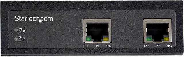 Alt view image 4 of 5 - StarTech.com Industrial Gigabit PoE Extender,  60W 802.3bt PoE++ 100m/330ft