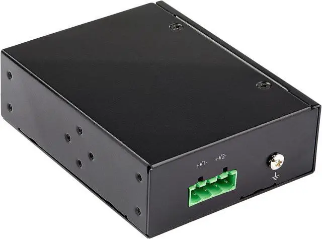 Alt view image 3 of 5 - StarTech.com Industrial Gigabit PoE Splitter, 90W 48V, POESLT1G48V