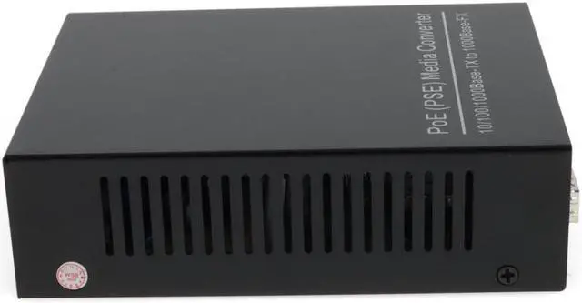 Alt view image 6 of 8 - AddOn 10/100/1000Base-TX(RJ-45) to Open SFP Port POE Media Converter