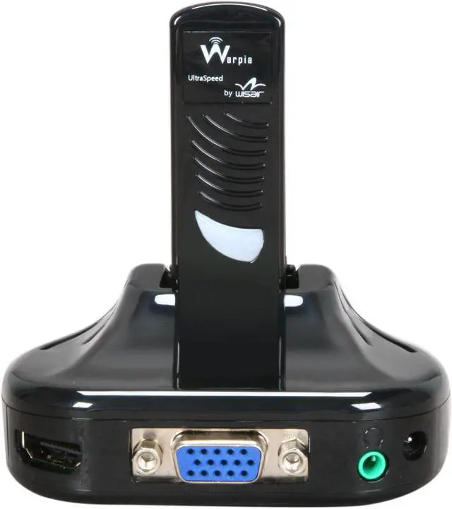 Alt view image 2 of 6 - Warpia SWP100A Wireless PC to TV Audio/Video Display Adapter Set