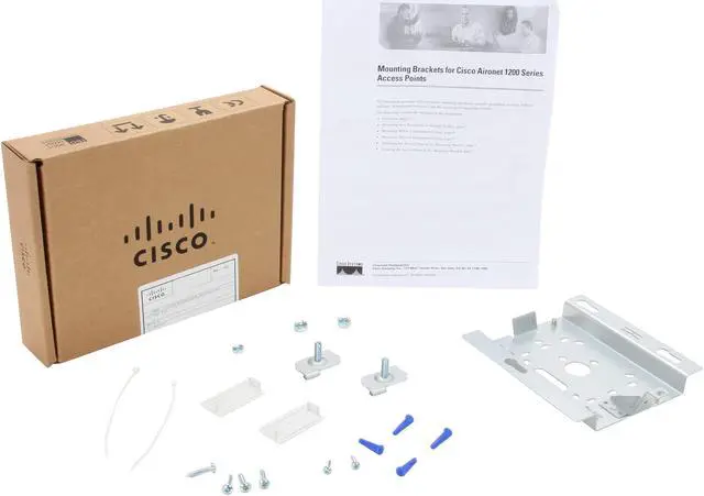 Alt view image 5 of 5 - CISCO AIR-AP1200MNTGKIT= Ceiling/Wall Mount Bracket Kit for Cisco Aironet 1200 Series Access Point