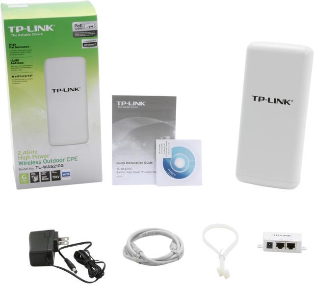 Alt view image 5 of 5 - TP-LINK TL-WA5210G Wireless G High Power Wireless Outdoor Access Point, Multifunction, Outdoor design, Passive PoE