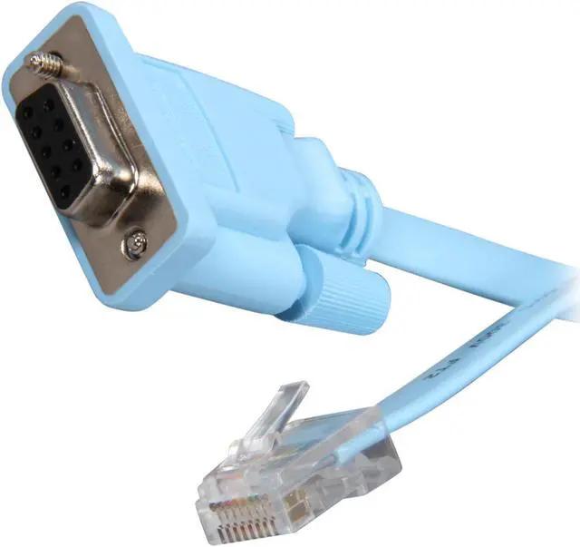 Main image of CISCO CAB-CONSOLE-RJ45= Console Cable 6ft with RJ45 and DB9F