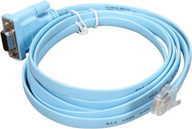 Alt view image 2 of 3 - CISCO CAB-CONSOLE-RJ45= Console Cable 6ft with RJ45 and DB9F