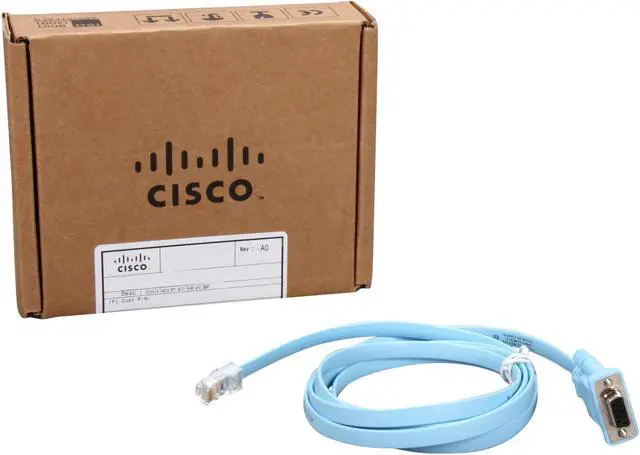 Alt view image 3 of 3 - CISCO CAB-CONSOLE-RJ45= Console Cable 6ft with RJ45 and DB9F
